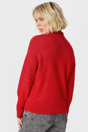 Donna - Pullover - rosso