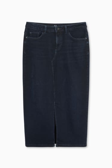Damen - Jeansrock - jeans-blau