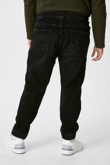 Herren - Tapered Jeans - Flex Jog Denim - wassersparend produziert - jeans-dunkelgrau