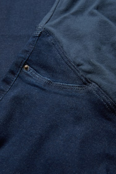 Dámské - Těhotenské džíny - jegging jeans - džíny - tmavomodré