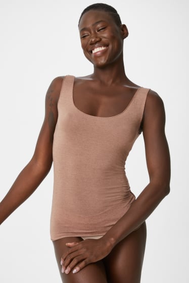 Women - Cashmere blend camisole - Nougat