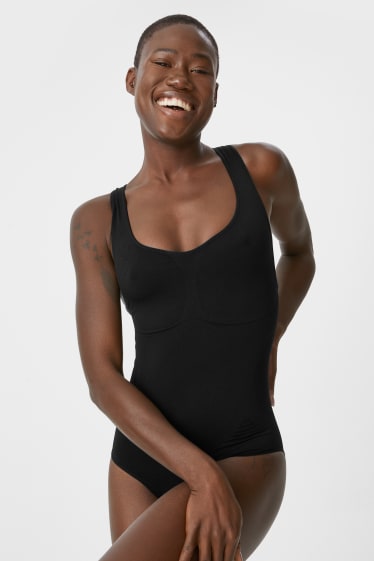 Femei - Body modelator - fără cusături  - negru
