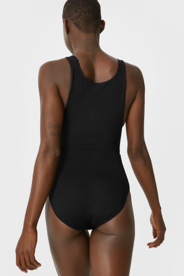 Kobiety - Body modelujące figurę - bezszwowe  - czarny
