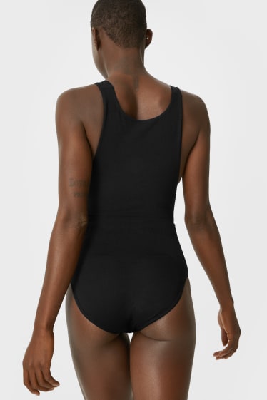Dona - Bodi modelador - sense costures - negre
