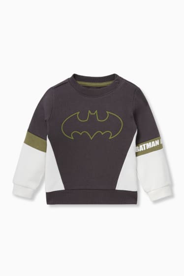 Babys - Batman - Baby-Sweatshirt - schwarz
