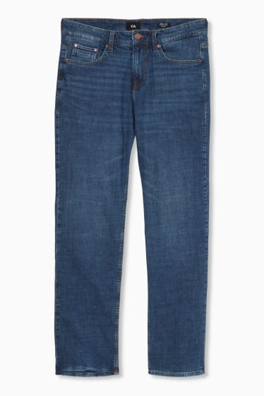 Bărbați - Regular jeans - jeans termoizolanți - denim-albastru închis