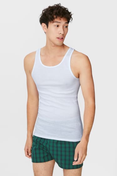 Men - Multipack of 3 - vest - seamless - white