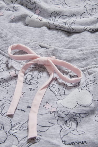 Mujer - Pijama - Disney - gris claro jaspeado