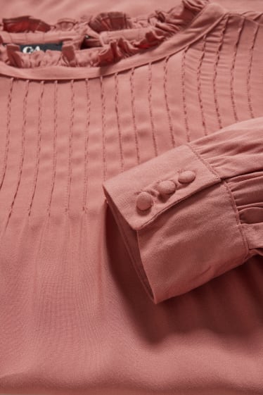 Damen - Bluse - coral