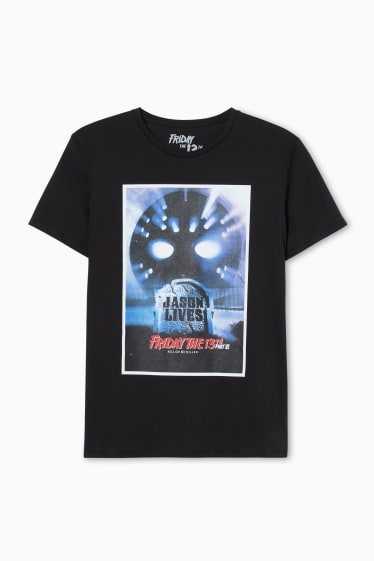 Tieners & jongvolwassenen - CLOCKHOUSE - T-shirt - Friday the 13th - zwart