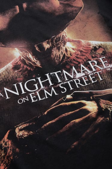 Herren - CLOCKHOUSE - T-Shirt - A Nightmare on Elm Street - schwarz