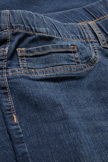 Kobiety - Jegging jeans - średni stan - LYCRA® - dżins-ciemnoniebieski