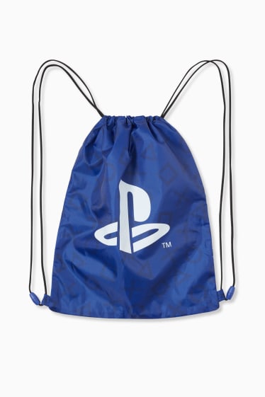Kinder - PlayStation - Rucksack   - dunkelblau