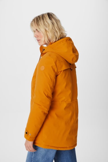 Dames - Sportjack met capuchon - THERMOLITE® - oranje