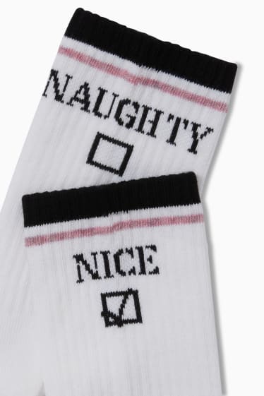 Women - Multipack of 3 - socks - white