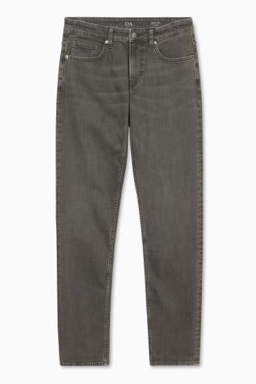 Pánské - Slim jeans - LYCRA® - džíny - šedé