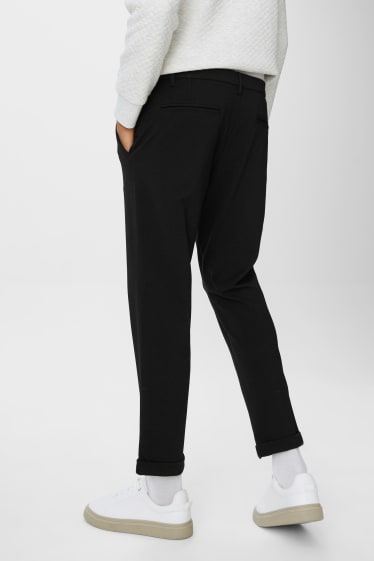 Men - CLOCKHOUSE - chinos - slim fit - black