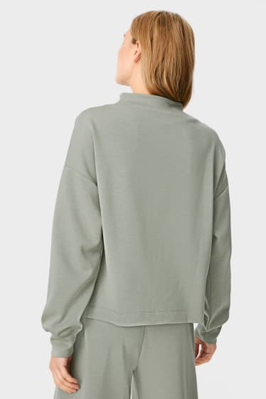 Women - Basic sweatshirt - green