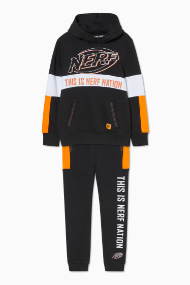 Kinderen - NERF - set - hoodie en joggingbroek - 2-delig - zwart