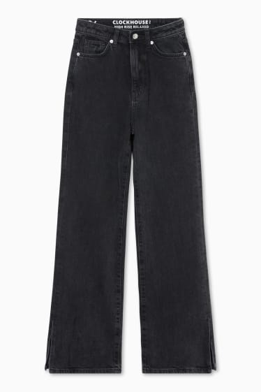 Women - CLOCKHOUSE - relaxed jeans - denim-dark gray