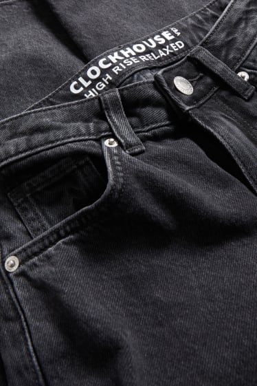 Women - CLOCKHOUSE - relaxed jeans - denim-dark gray