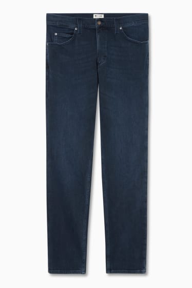 Men - MUSTANG - tapered jeans - Tramper - denim-blue