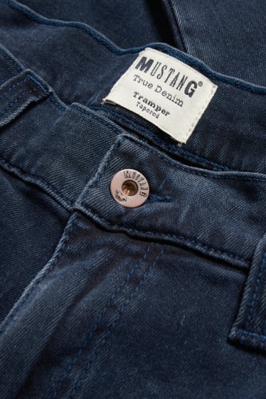 Men - MUSTANG - tapered jeans - Tramper - denim-blue