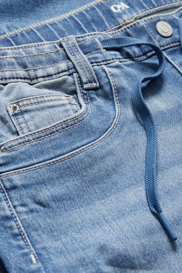 Dames - Slim jeans - mid waist - jeanslichtblauw