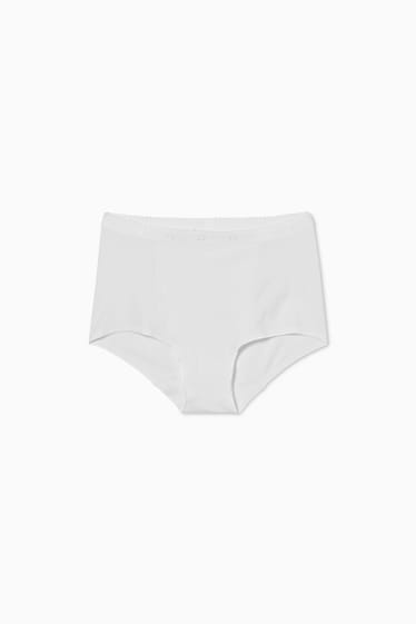 Mujer - Faja pantalón moldeadora - blanco