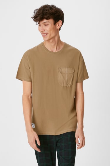 Men - CLOCKHOUSE - T-shirt - khaki