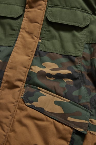 Men - CLOCKHOUSE - parka with hood - dark green