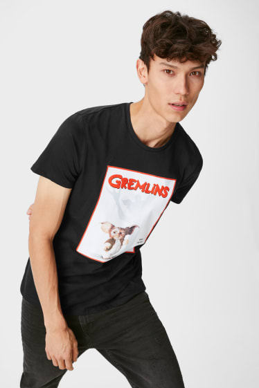 Herren - CLOCKHOUSE - T-Shirt - Gremlins - schwarz
