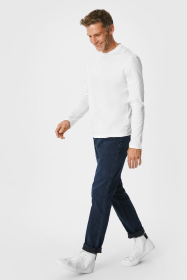 Men - MUSTANG - tapered jeans - Tramper - denim-blue