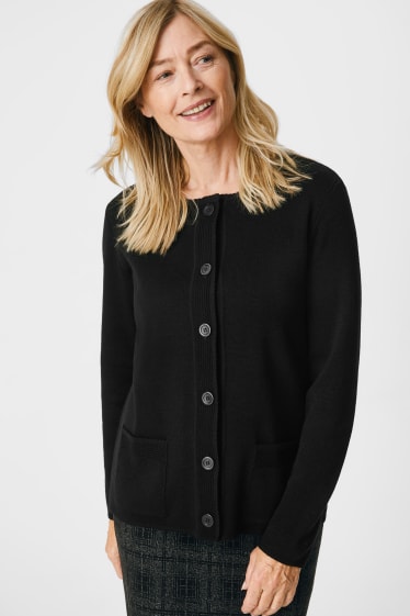 Women - Cardigan - black