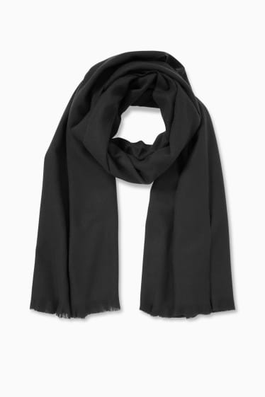 Damen - Schal  - schwarz