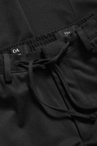 Hommes - Pantalon - slim fit - Flex - noir