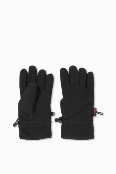 Hommes - Gants en polaire - THERMOLITE® - noir