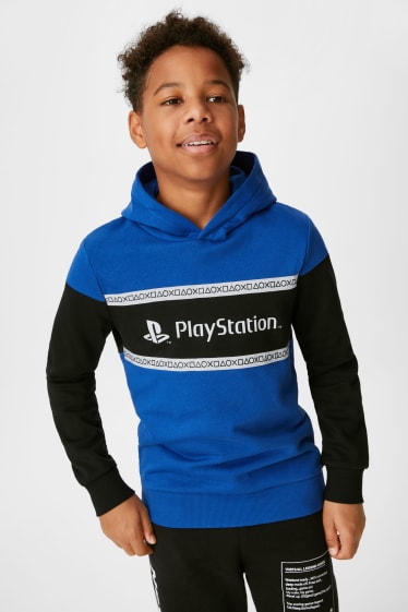 Enfants - PlayStation - sweat à capuche - bleu foncé
