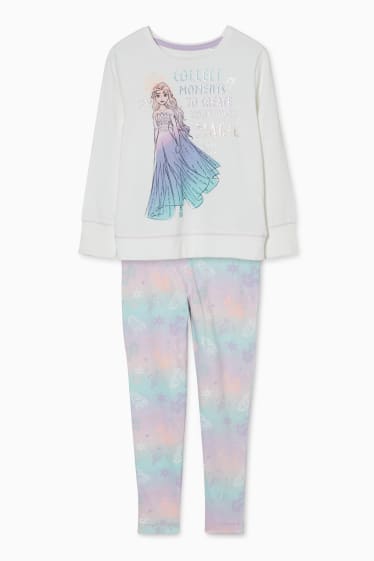 Children - Frozen - pyjamas  - 2 piece - white