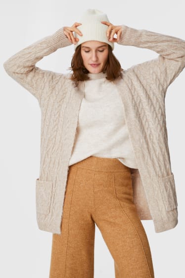 Donna - Cardigan - beige melange