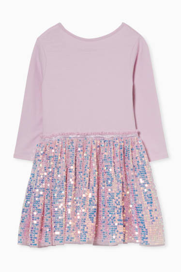 Nena - Frozen - vestit - efecte brillant - rosa