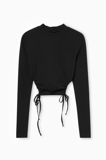 Damen - CLOCKHOUSE - Langarmshirt - schwarz
