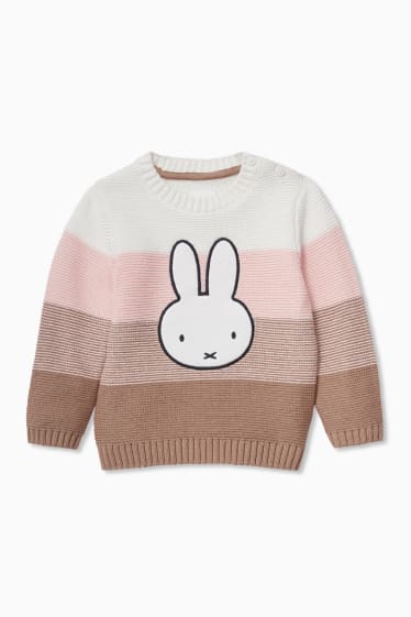 Neonati - Miffy - maglione per neonati - bianco