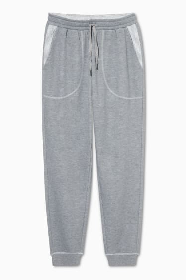 Hombre - Pantalón de pijama - gris claro jaspeado