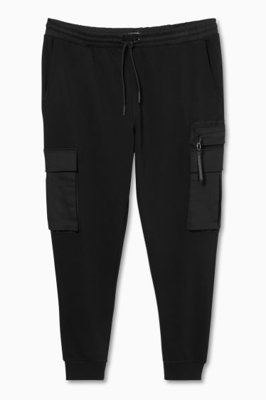 Men - CLOCKHOUSE - cargo joggers - black