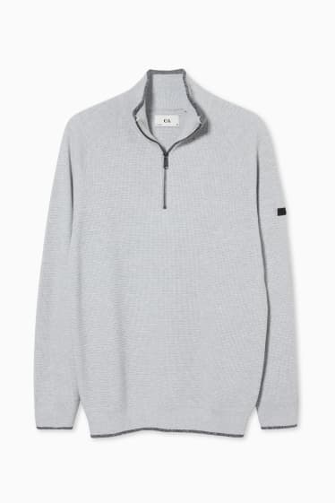 Men - Jumper - light gray-melange