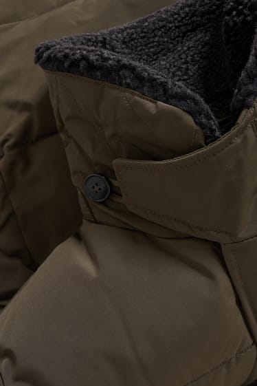 Men - Quilted jacket - dark green