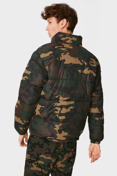 Men - CLOCKHOUSE - quilted jacket  - camouflage
