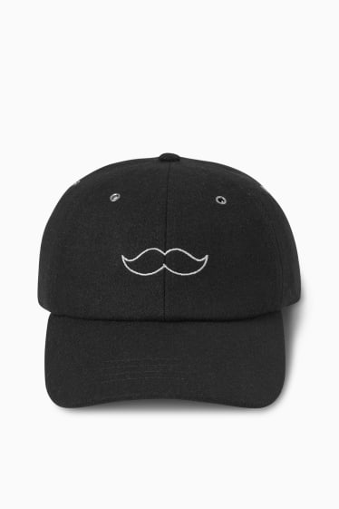 Men - Cap - Movember - black