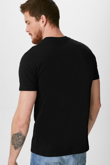 Hombre - Camiseta - Movember - negro